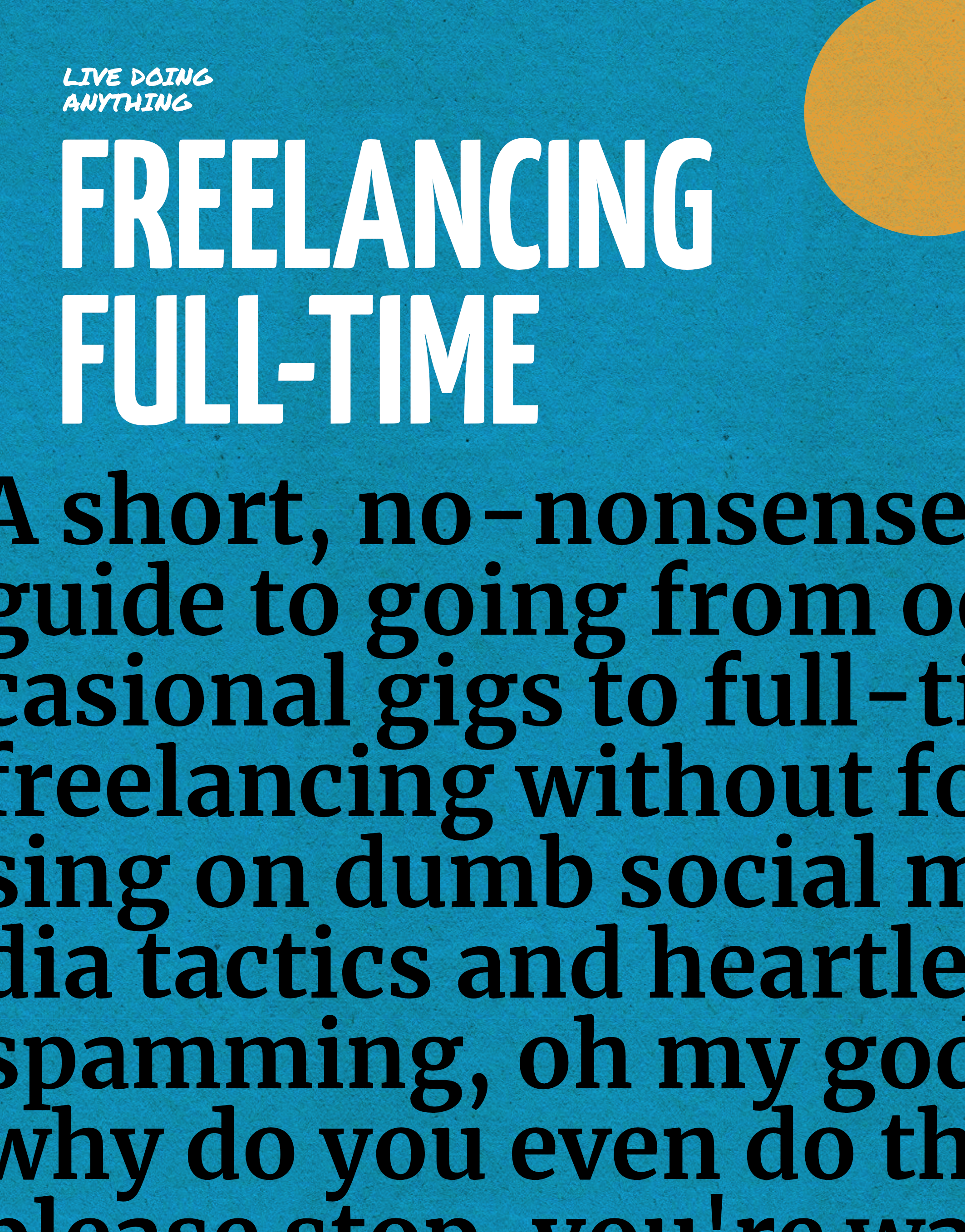 Freelancing Full-Time Cover